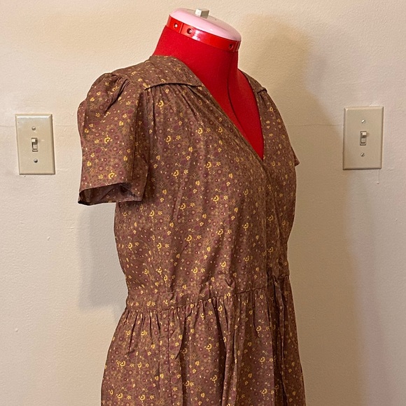 Excellent Used Condition Christy Dawn Dawn Dress, Magenta Blooming Vine, S - Picture 4 of 14